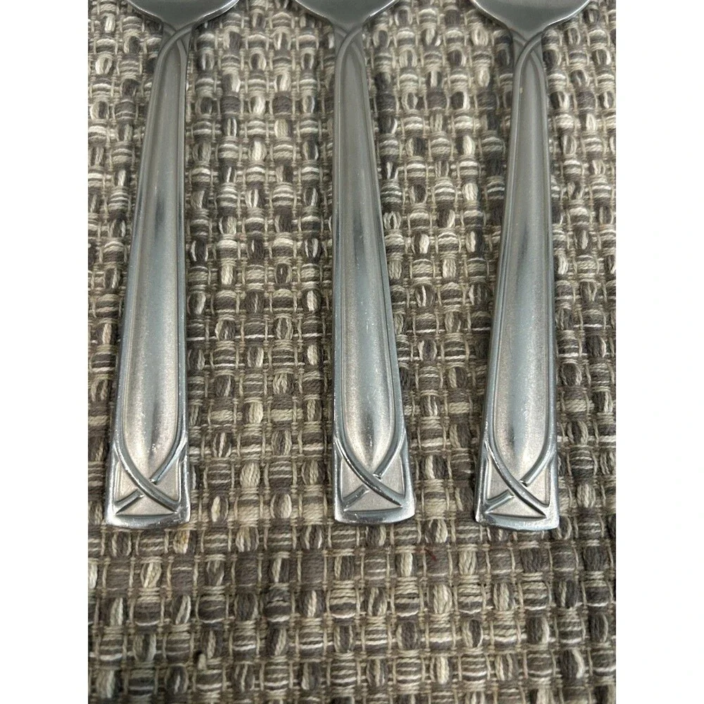 Cambridge Crossroad Sand Stainless Steel Tablespoons Set Of 5 Flatware